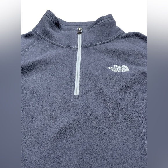 The North Face women's fleece sweatshirt pullover half zip long sleeve Sz Small - Picture 7 of 16